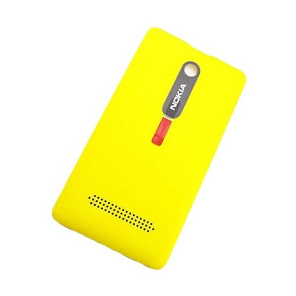 Nokia Asha 210 - Copri Batteria - Giallo