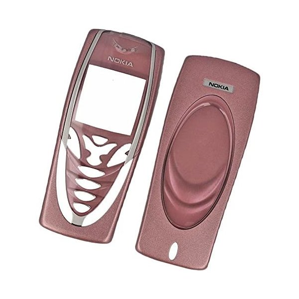 Nokia 7210 - Cover Set Oberschale und Akkudeckel - Original - Rosa