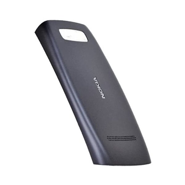 Nokia Asha 305 - Copri Batteria - Grigio Scuro