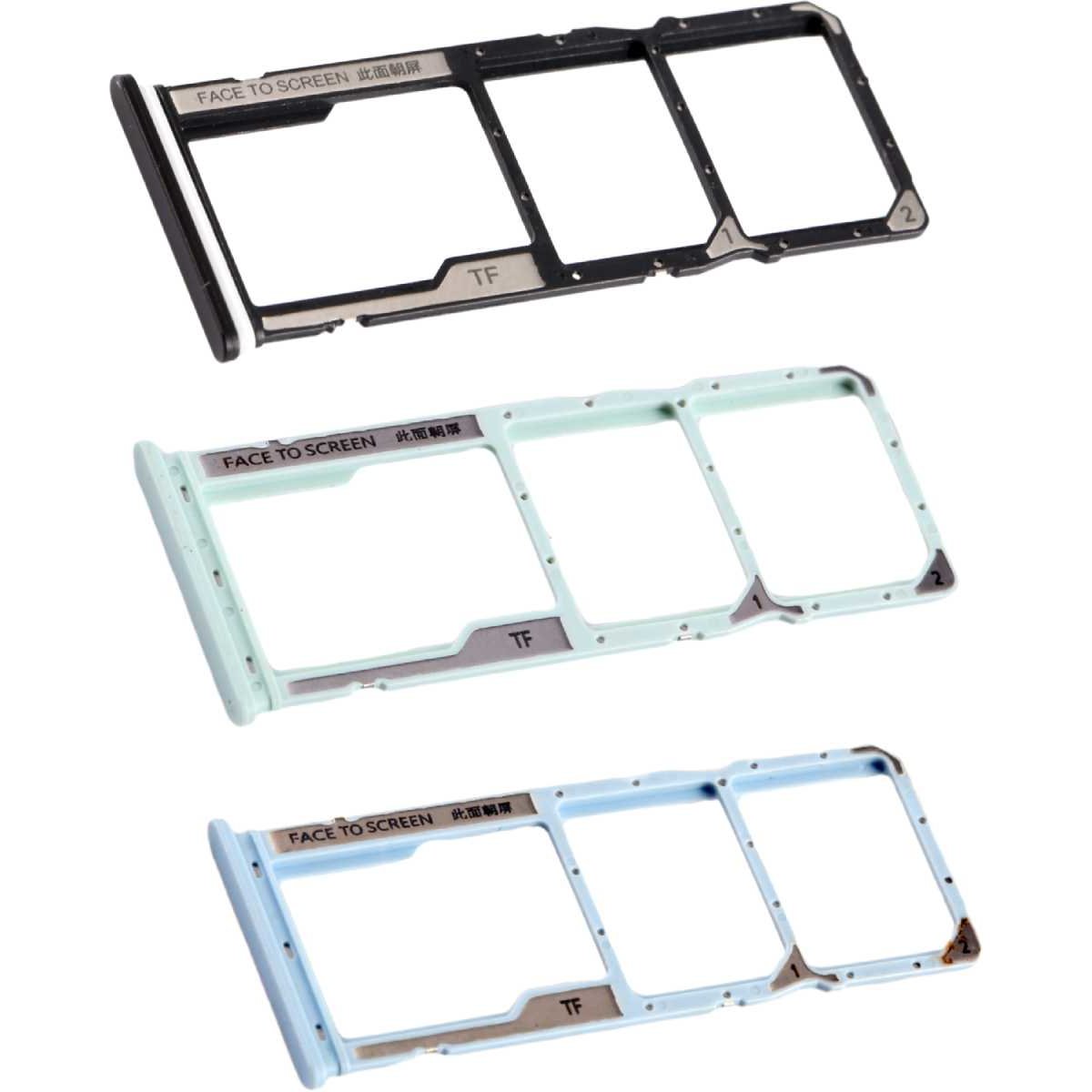 Tiroir Carte SIM Double Pour Xiaomi Mi A3 - Bleu, Universel, Neuf, Marque GLOBALSTOCK