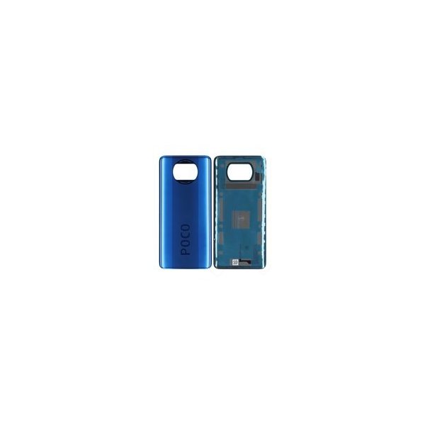 Akkudeckel für M2007J20CG POCO X3, X3 NFC - cobalt blue