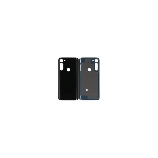 Akkudeckel für Motorola Moto G8 Power (XT2041) - Schwarz