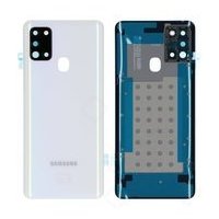 Akkudeckel für Samsung Galaxy A21s - Weiss