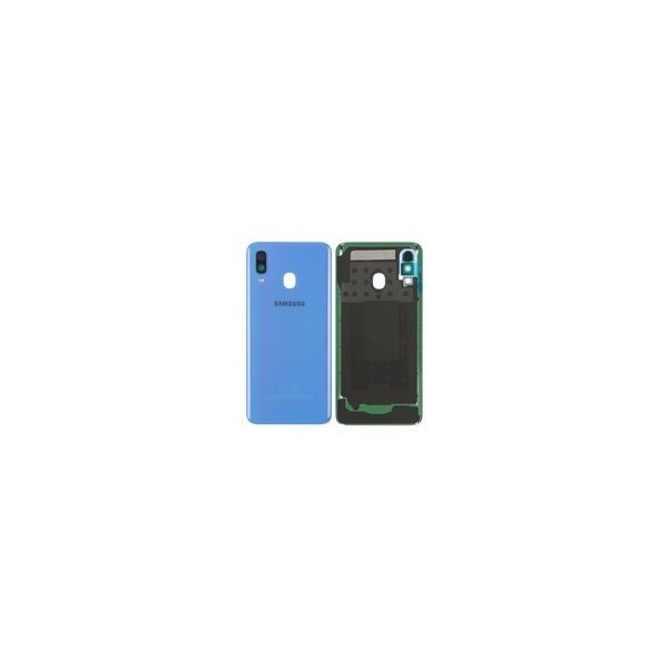 Akkudeckel für A405F Samsung Galaxy A40 - blue