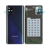 Akkudeckel für Samsung Galaxy A71 - Schwarz