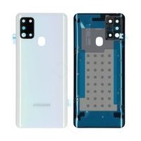 Akkudeckel für Samsung Galaxy A21s (SM-A217F) - Weiss