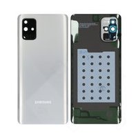 Akkudeckel für Samsung Galaxy A71 - Silber