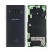 Akkudeckel für Samsung Galaxy S10 Plus - Schwarz