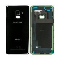 Akkudeckel für Samsung Galaxy A8 (2018) Duos - Schwarz