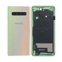 Akkudeckel für Samsung Galaxy S10 - Silber