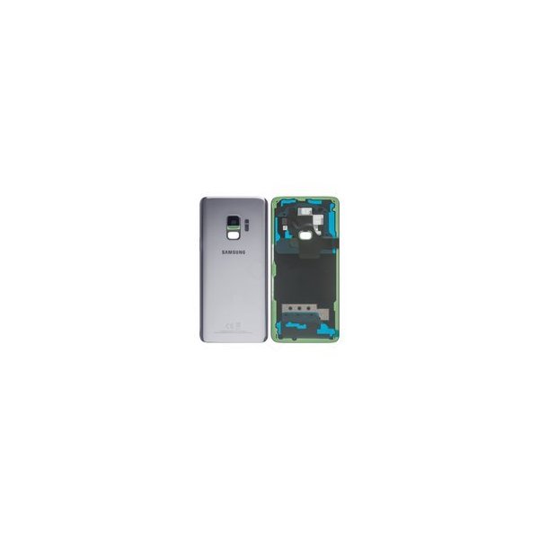 Akkudeckel für G960F Samsung Galaxy S9 - titanium grey