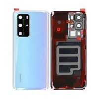 Akkudeckel für Huawei P40 Pro - Weiss