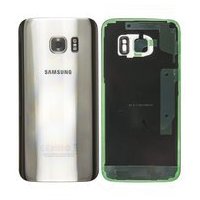 Akkudeckel für G930F Samsung Galaxy S7 - silver