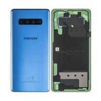 Akkudeckel für Samsung Galaxy S10 Plus - Blau