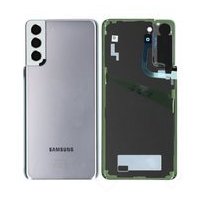 Akkudeckel für Samsung Galaxy S21 Plus - Silber