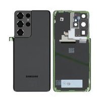 Akkudeckel für Samsung Galaxy S21 Ultra - Schwarz