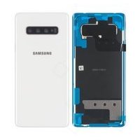 Akkudeckel für Samsung Galaxy S10 Plus - Weiss