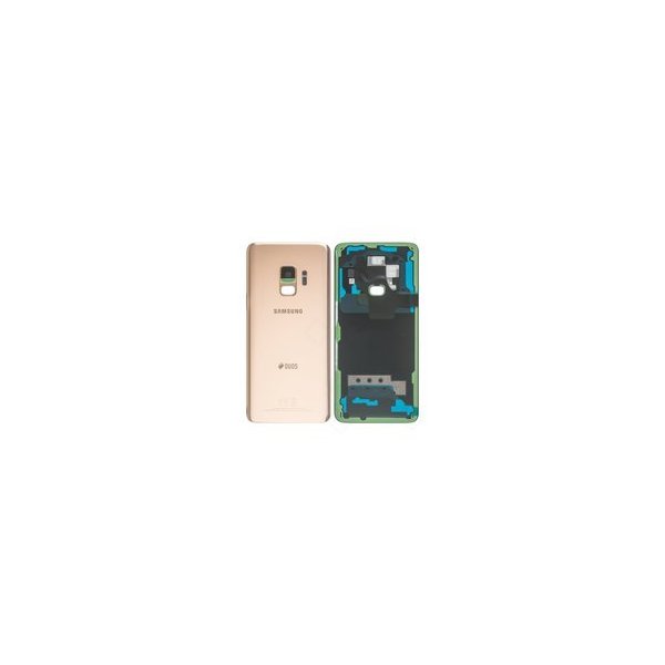 Akkudeckel für G960F Samsung Galaxy S9 Duos - sunrise gold