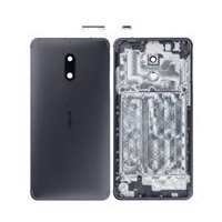 Akkudeckel für Nokia 6 (TA-1033) - Schwarz