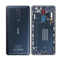 Akkudeckel für Nokia 8 Dual Sim (TA-1012) - Blau