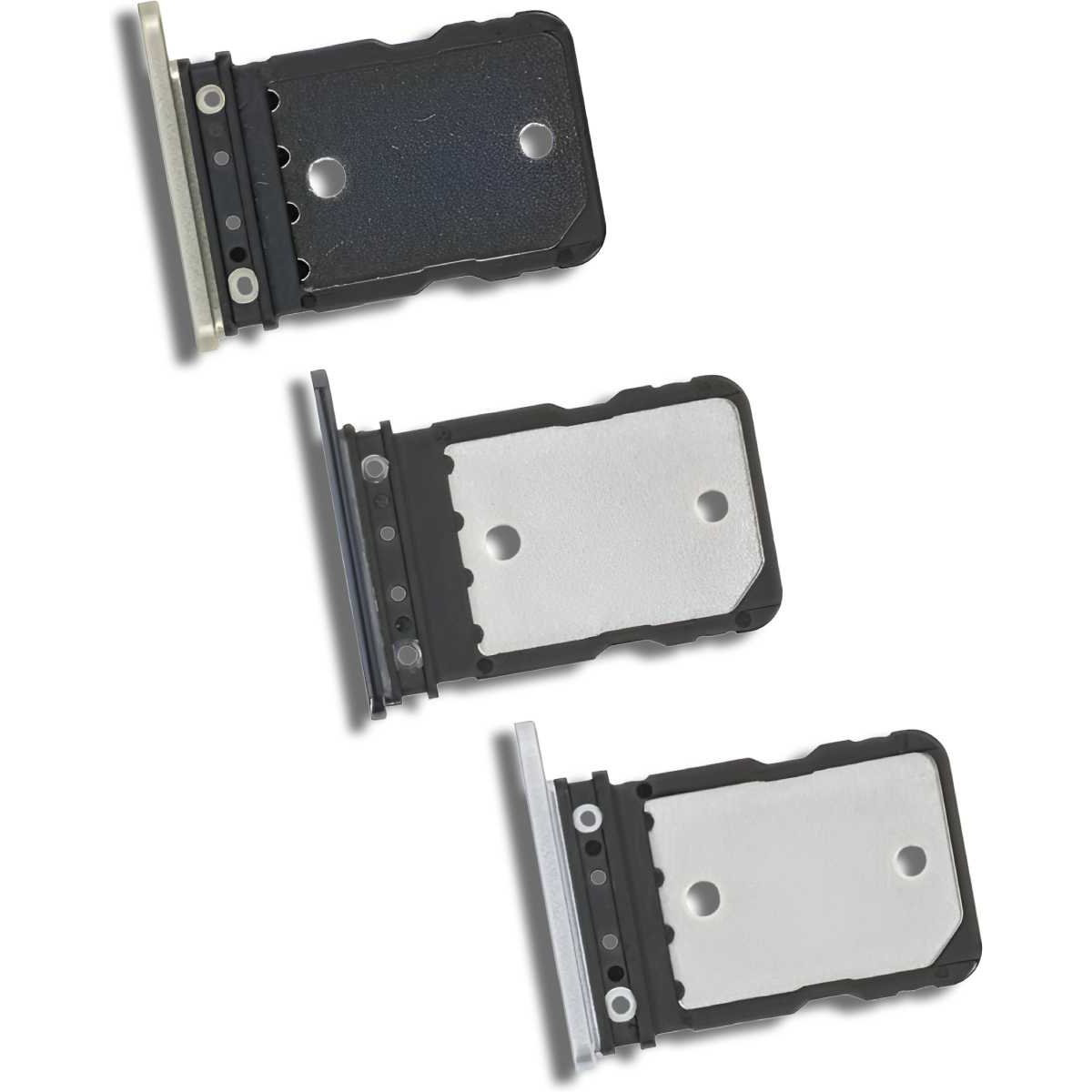 Vassoio Porta SIM Dorato Per Google Pixel 7 / 7 Pro - Ricambio Originale