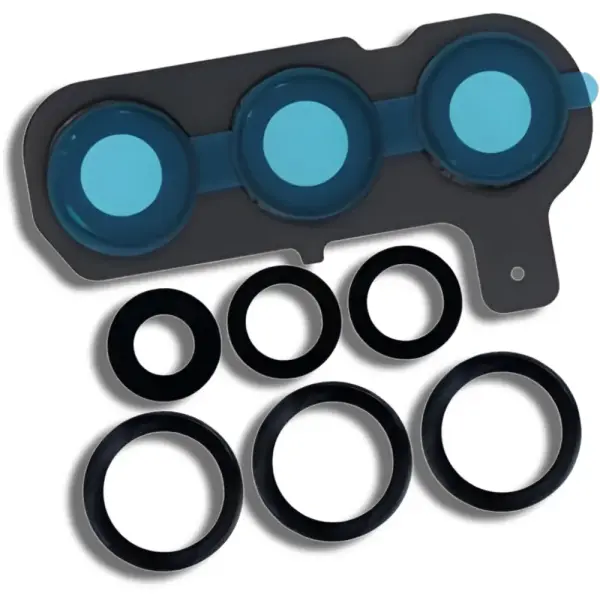 Samsung Galaxy S25+ – Kit Sostituzione Lente Fotocamera e Cornice – Nero