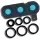 Samsung Galaxy S25+ – Kit Sostituzione Lente Fotocamera e Cornice – Nero