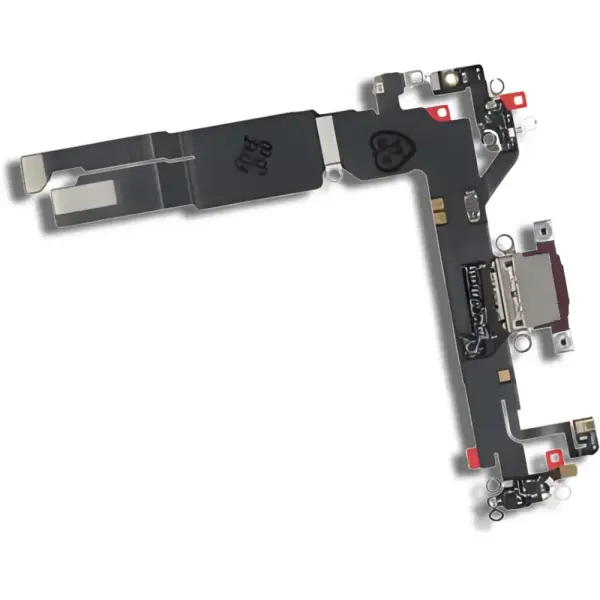 iPhone 16 – Replacement Flex with USB-C Charging Port – Black