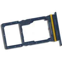 Genuine Hybrid SIM Card Tray for Samsung Galaxy A17 5G Blue