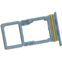 Genuine Hybrid SIM Card Tray for Samsung Galaxy A17 4G Blue