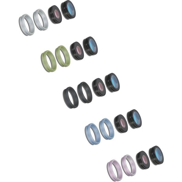 Lentille Caméra de Rechange avec Cadre pour iPhone 17 (A3520)