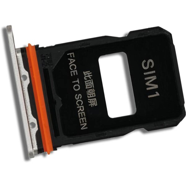 Tiroir Carte SIM de Rechange pour Xiaomi Poco F8 Ultra 5G, Blanc