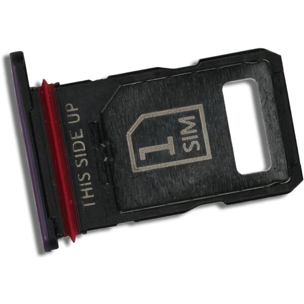 Ersatz Dual-SIM-Kartenhalter für Motorola Edge 60 Pro (XT2507), Lila